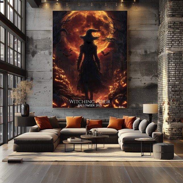 Die Hexenstunde Halloween Poster (Von Creator hochgeladen)