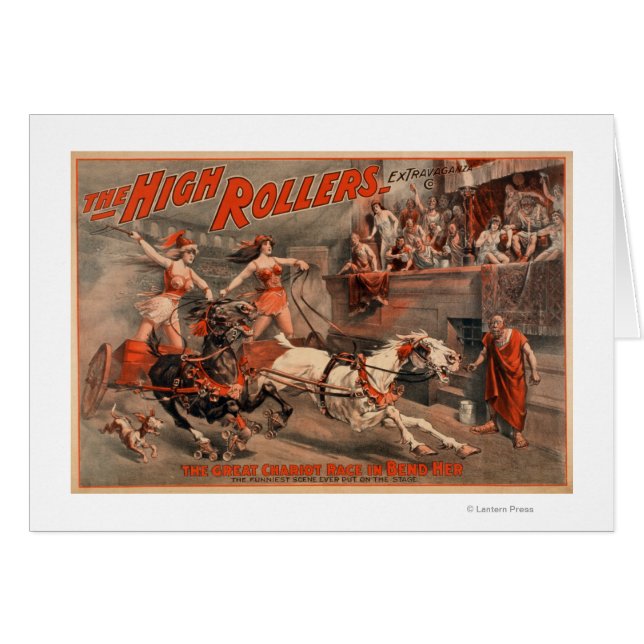 Die High Rollers - Ben Hur "Bend Her" Theater (Vorderseite (Horizontal))