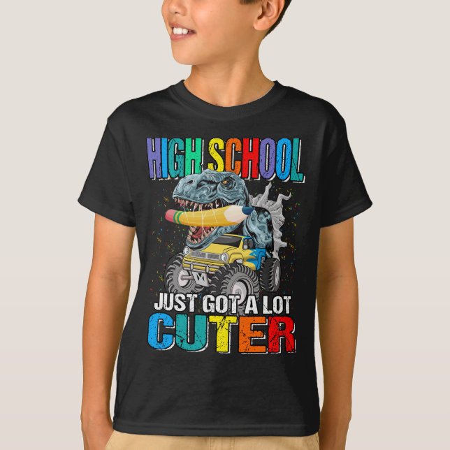 Die High School Got einfach einen viel Niedlichere T-Shirt (Vorderseite)