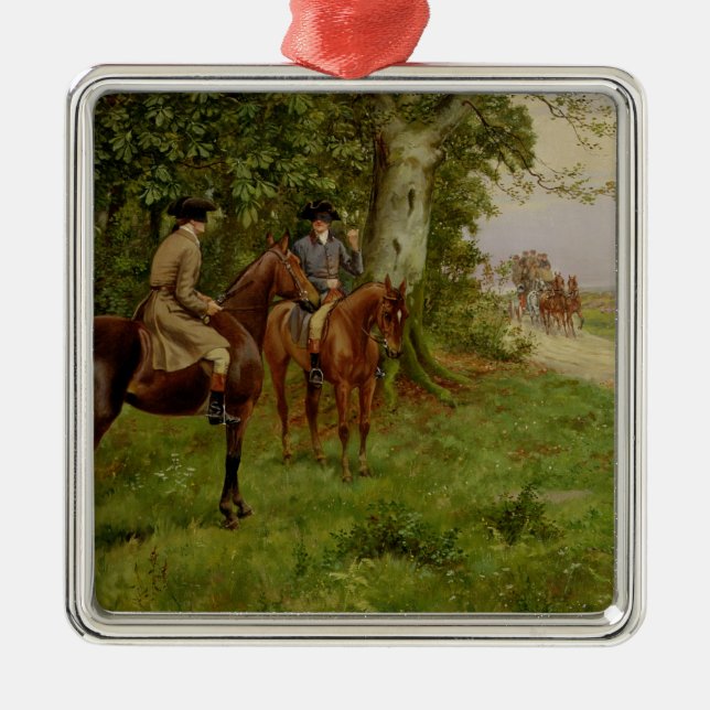 Die Highwaymen Ornament Aus Metall (Vorne)