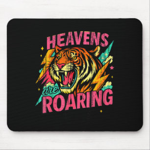 Die Himmel Brüllen Psalm 19_1 Tiger Christlich Mousepad