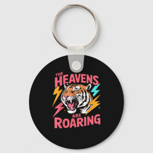 Die Himmel Brüllen Psalm 19_1 Tiger Christlich Schlüsselanhänger
