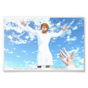 Die Himmelfahrt Jesu Fotodruck