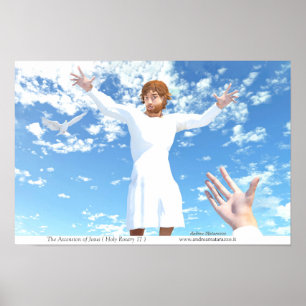 Die Himmelfahrt Jesu Poster