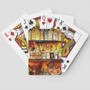 Die hintere Bar   Künstlerisch Spielkarten