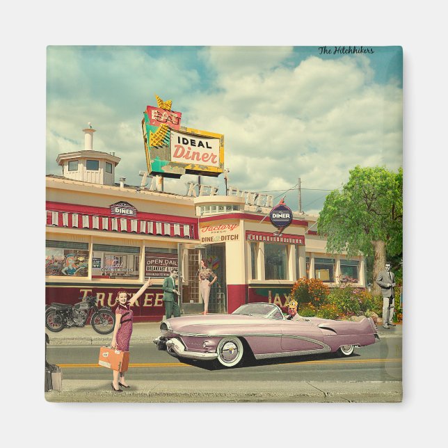 Die Hitchfänger Magnet (Vorne)