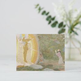 Die Hl. Johanna von Orléans von Louis-Maurice Bout Postkarte