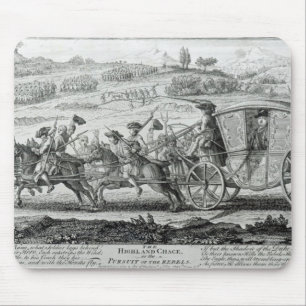 Die Hochland-Verfolgung, am 21. Februar 1745 Mousepad