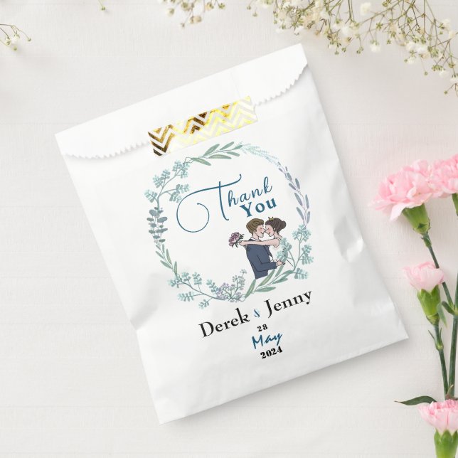 Die Hochzeit blauer Liebhaber Geschenktütchen (Versiegelt)