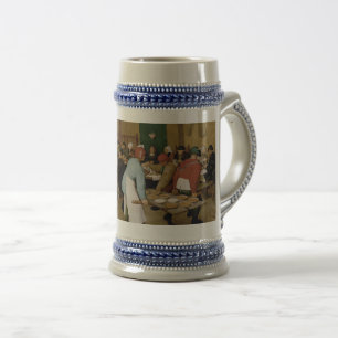 Die Hochzeit der Bauern von Pieter Bruegel der Äl Bierglas