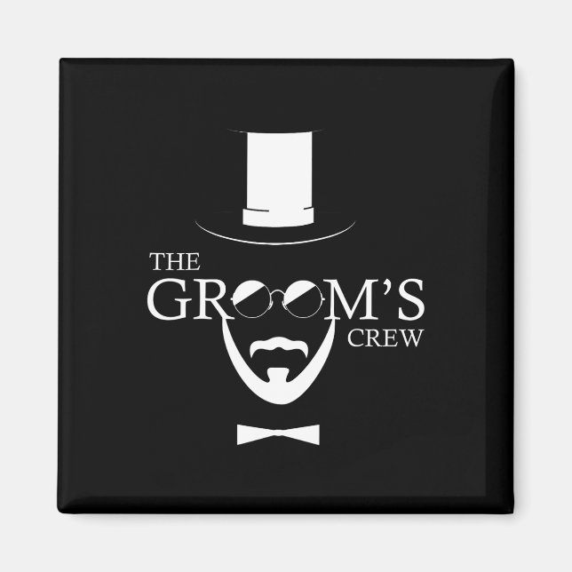 Die Hochzeit der Groomschen Crew Magnet (Vorne)