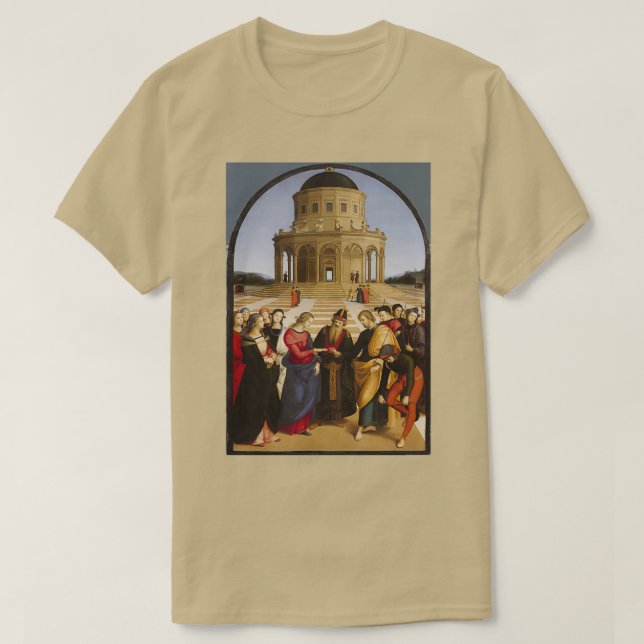 Die Hochzeit der Jungfrau T-Shirt (Design vorne)