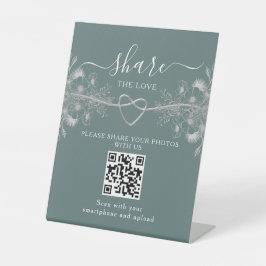 Die Hochzeit der Liebe teilen Sockelschild