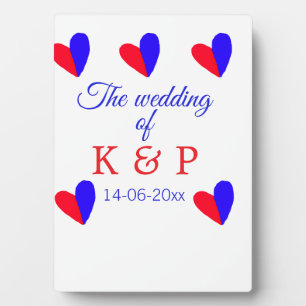 Die Hochzeit des Begleiters des Pärchens Anfangsbu Fotoplatte