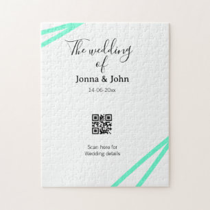 Die Hochzeit des Paares QR-Code-Scan-Detail