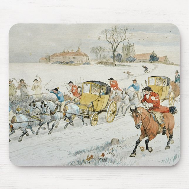 Die Hochzeit Diana-Holzes: Zurückbringen von der Mousepad (Vorne)