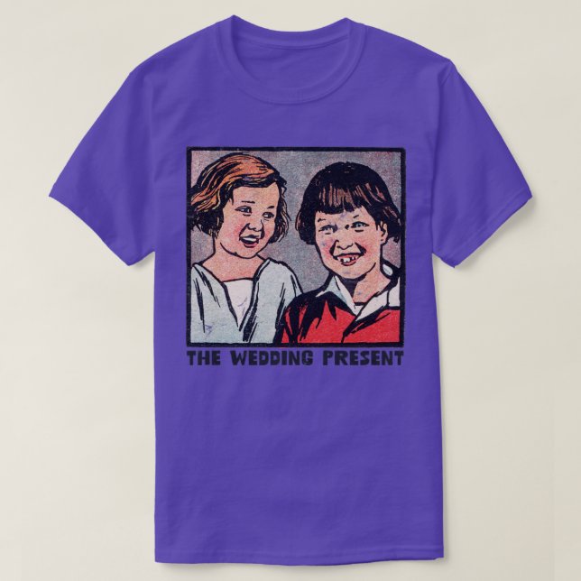 Die Hochzeit Gegenwart Retro Indie Tribute Design3 T-Shirt (Design vorne)