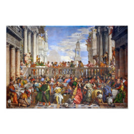 Die Hochzeit in Cana | Paolo Veronese | Fotodruck