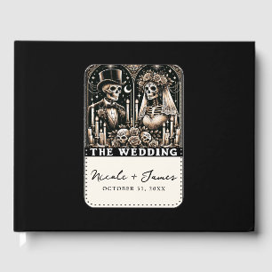 DIE HOCHZEIT Tarot Skelette Braut & Bräutigam Gästebuch