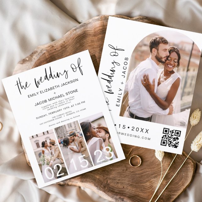 Die Hochzeit von Minimalistischem QR-Code Simple (Von Creator hochgeladen)