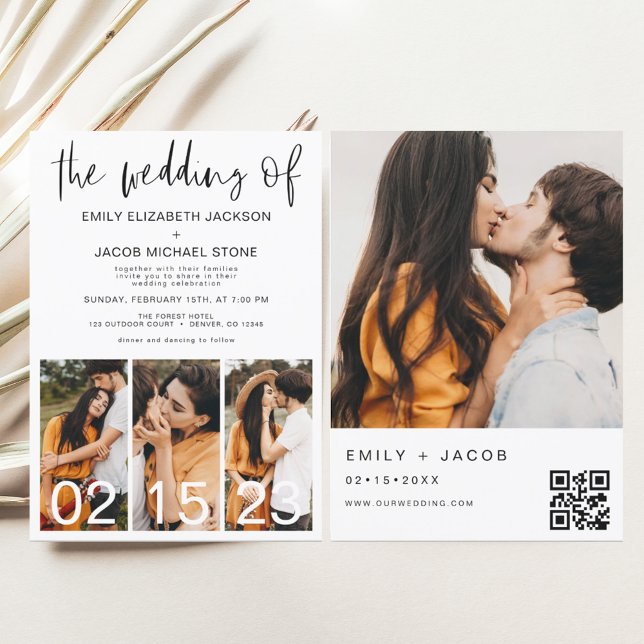 Die Hochzeit von Minimalistischem QR-Code Simple (Von Creator hochgeladen)