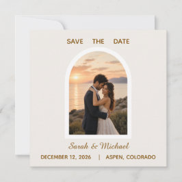 Die Hochzeit von Modern Arch Photo Save the Date