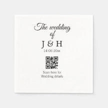 Die Hochzeit von Pärchennamen QR Code Scan Detail
