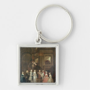 Die Hochzeit von Stephen Beckingham und von Mary Schlüsselanhänger