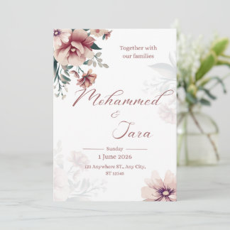 Die Hochzeitseinladung