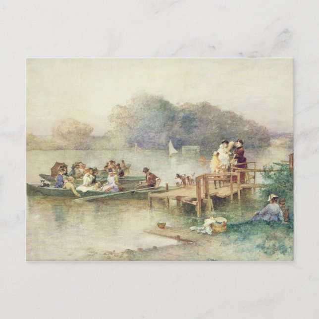 Die Hochzeitsfeier Einladungspostkarte (Vorderseite)