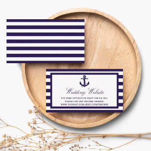 Die Hochzeitskollektion der Nautischen Seestreitkr Begleitkarte