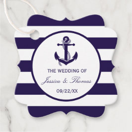 Die Hochzeitskollektion der Nautischen Seestreitkr Geschenkanhänger