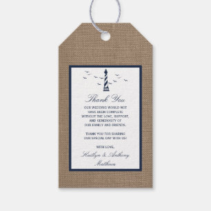 Die Hochzeitskollektion des Nautical Lighthouse Bu Geschenkanhänger