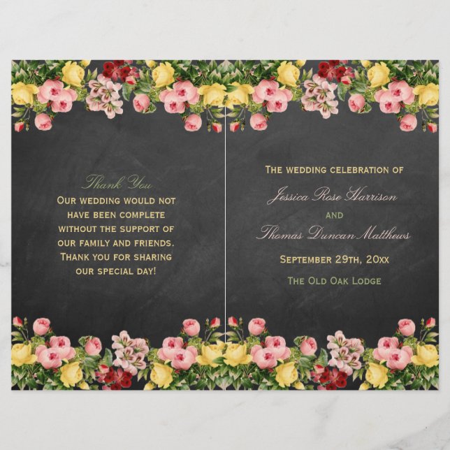 Die Hochzeitskollektion mit Vintagen Blumenkästen (Vorderseite)