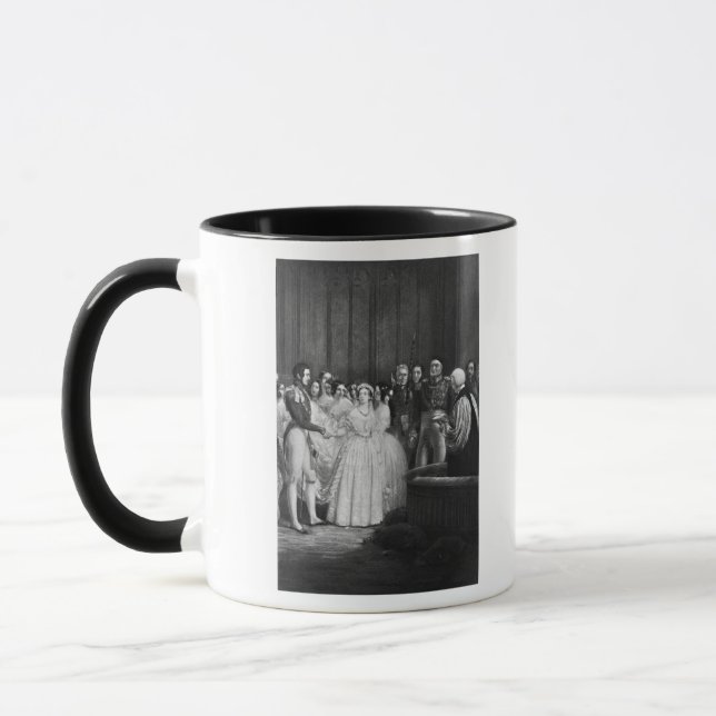 Die Hochzeitszeremonie Tasse (Links)