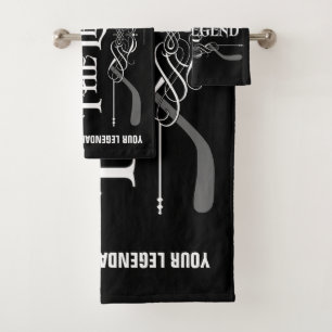 Die (Hockey-Legende) Badhandtuch Set