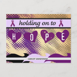 Die Hoffnung aufrecht erhalten Postkarte