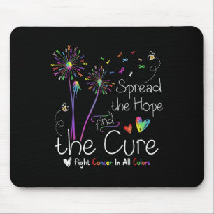 Die Hoffnung verbreiten, die Heilung Krebs Hoffnun Mousepad