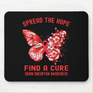 Die Hoffnung zu finden, eine Heilung Gehirn Aneury Mousepad