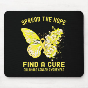Die Hoffnung zu verbreiten, ein heilendes Krebswis Mousepad
