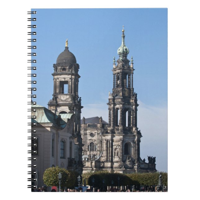 Die Hofkirche Dresden Notizblock (Vorderseite)