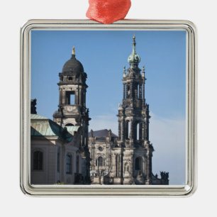Die Hofkirche Dresden Silbernes Ornament