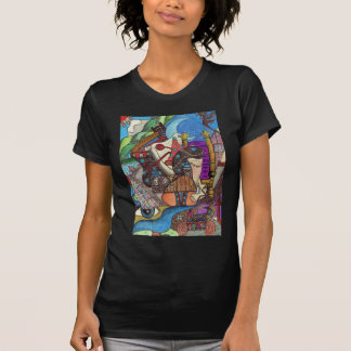 Die hohe Priesterin-Tarotkarte durch Kaye T-Shirt