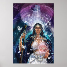 Die Hohepriesterin aktiviert - göttliche feminine  Poster