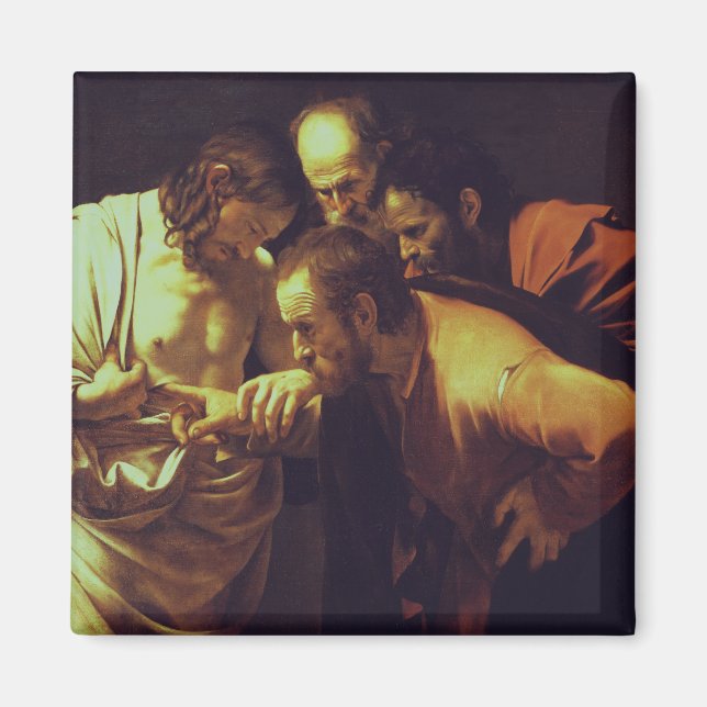 Die Höhepunkte des Heiligen Thomas von Caravaggio Magnet (Vorne)