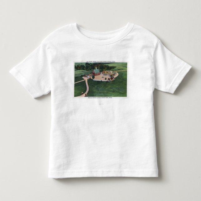 Die Höhle Danske Landsby (dänisches Dorf) Kleinkind T-shirt (Vorderseite)