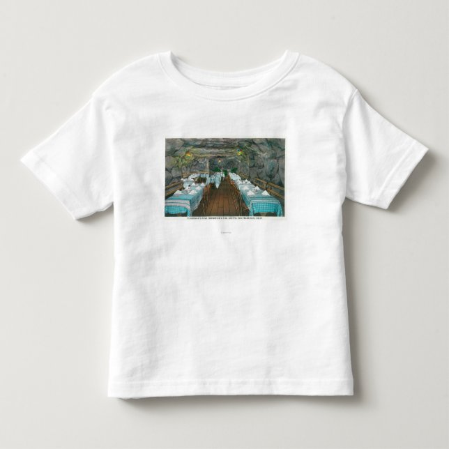 Die Höhle des Fischers, Brensteins Grotte Kleinkind T-shirt (Vorderseite)