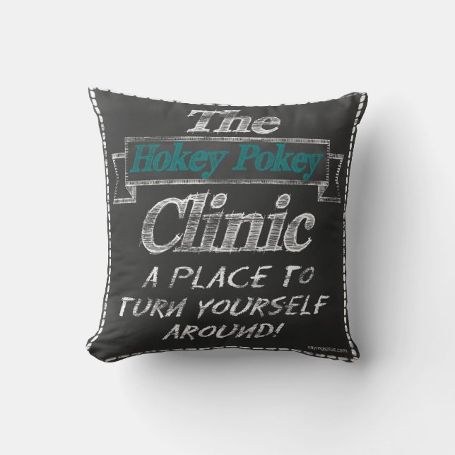 Die Hokey Pokey-Klinik Kissen (Vorderseite)