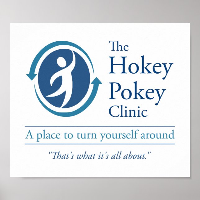 Die Hokey Pokey-Klinik Poster (Vorne)