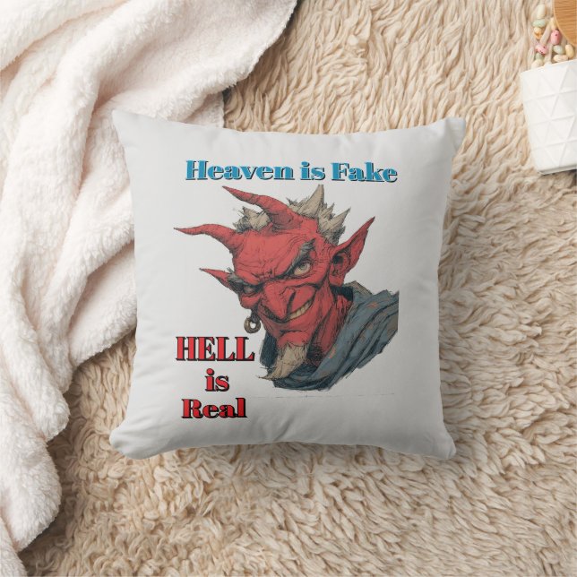 Die Hölle ist real Kissen (Decke)
